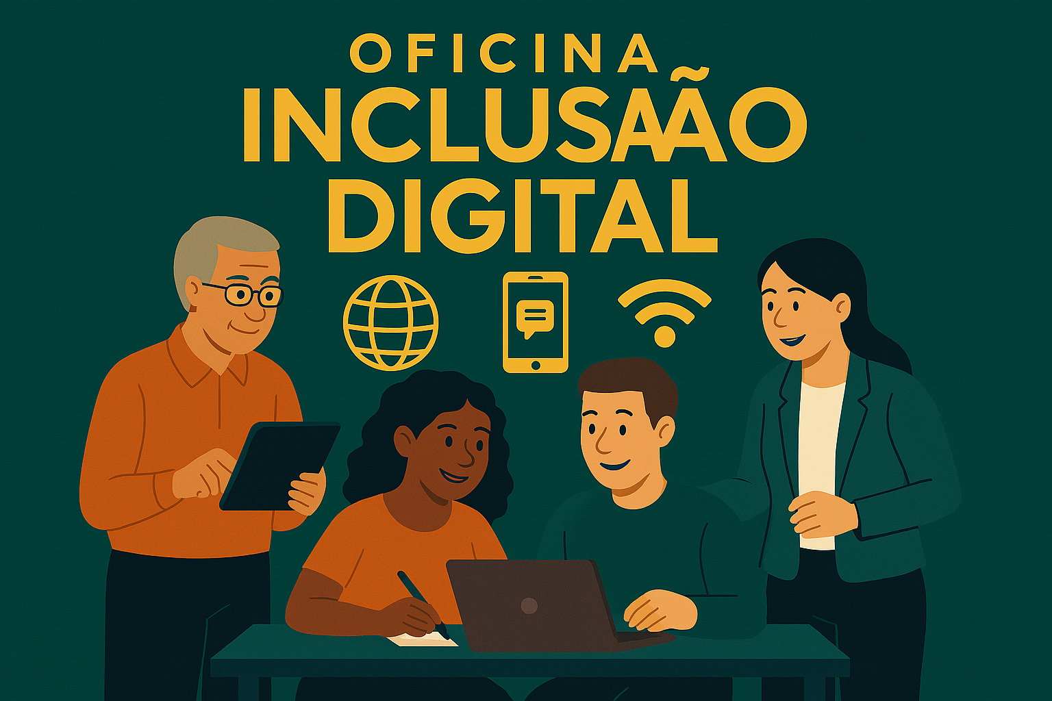 Oficina de Inclusão digital